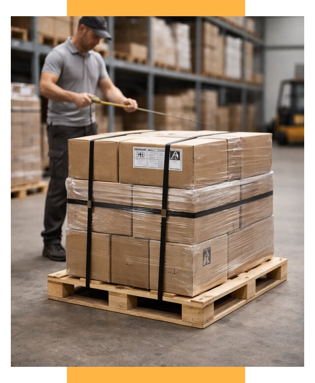 Упаковка и паллетирование грузов от 3589 р. | СетСервис-Кчк
