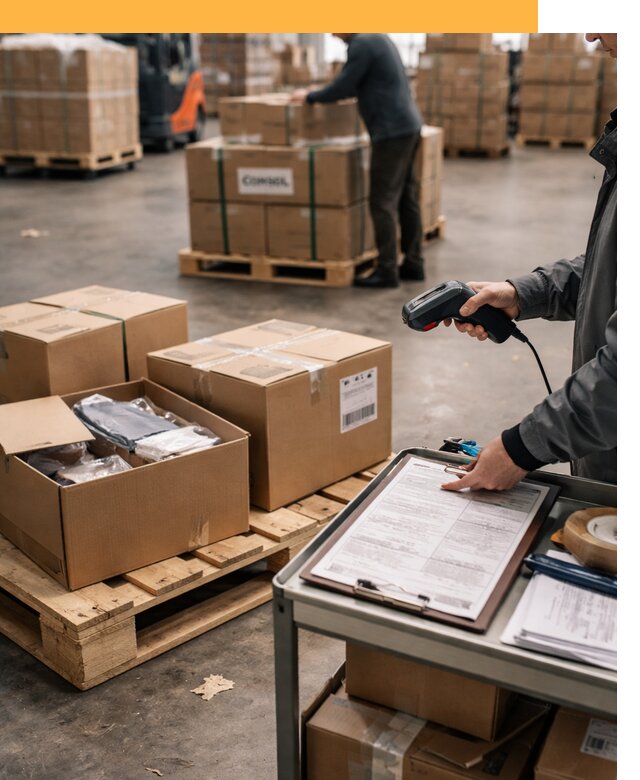 Сборные грузы из Китая: доставка, склад и таможня от 18455