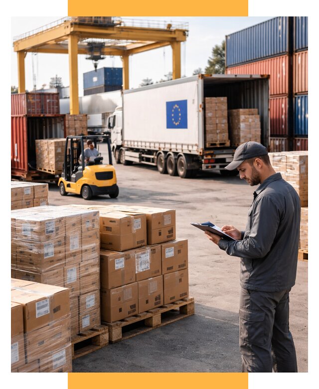 Доставка грузов из Европы от 12304 р., логистика СетСервис-Кчк