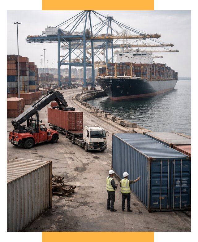 Морские перевозки из Европы от 61518 р. за контейнер | СетСервис-Кчк