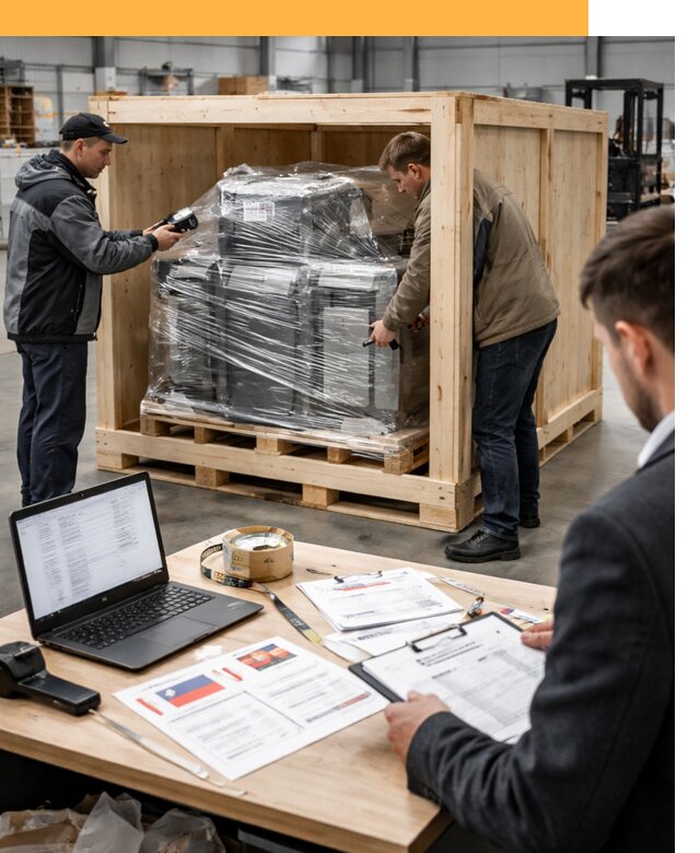 Доставка промышленного оборудования из США от 66645 руб