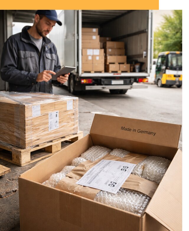 Доставка грузов из Германии от 46139 руб с таможенным оформлением