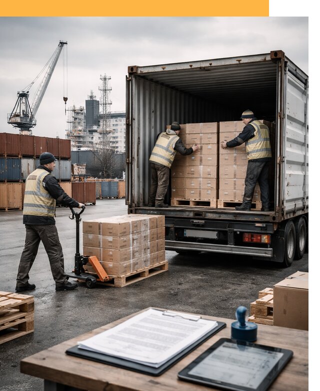 Доставка грузов из Латвии от 25633 руб, морская, авто, авиа