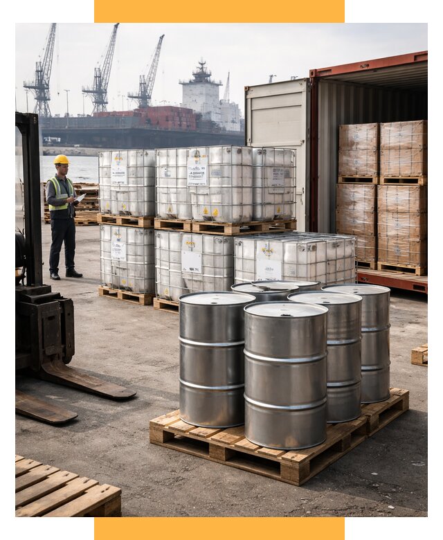 Доставка химического сырья из Индии от 256325 р. | СетСервис-Кчк