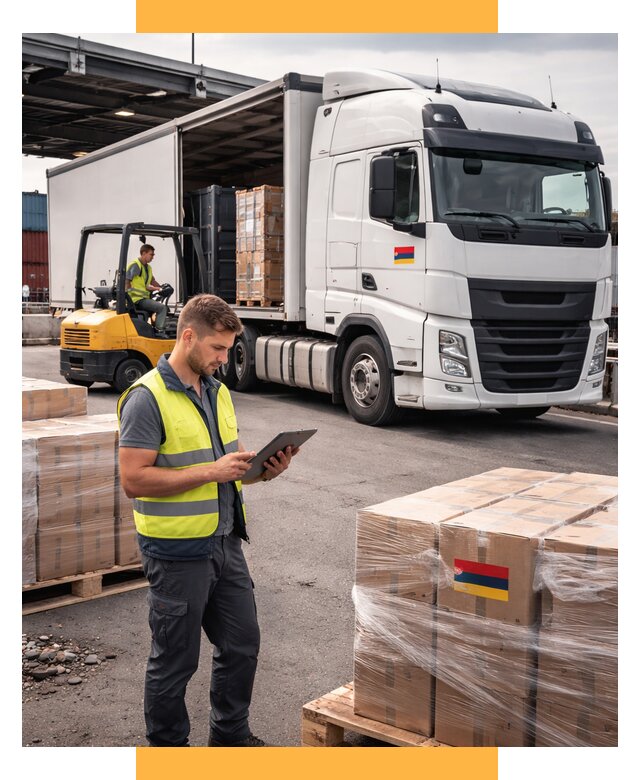 Автоперевозки из Армении от 97404 р. — услуги СетСервис-Кчк