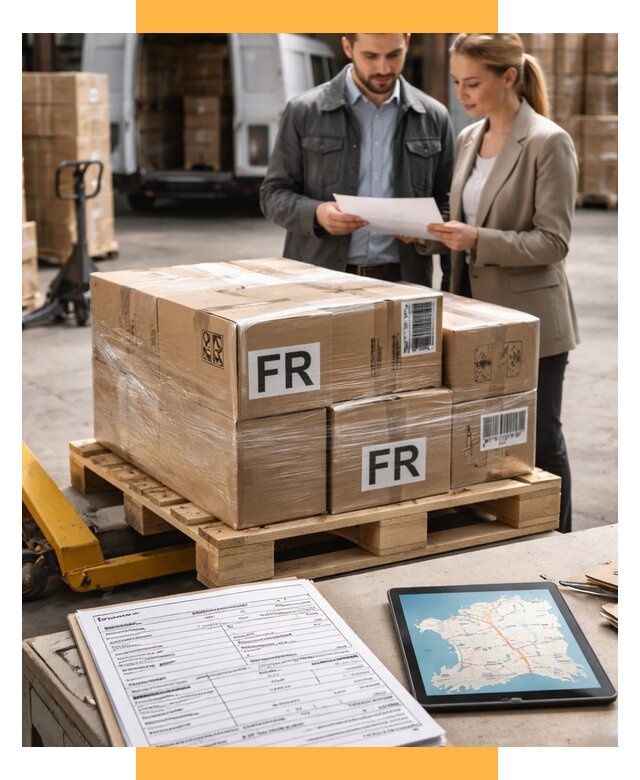 Доставка грузов в Францию от 25633 р., логистика СетСервис-Кчк