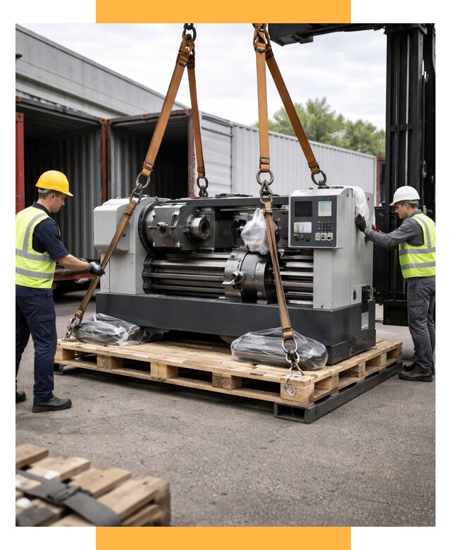 Перевозка станков и таможня от 61518 р. | СетСервис-Кчк логистика