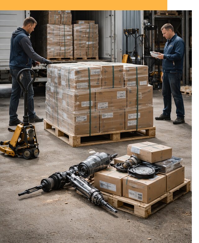 Международная перевозка автозапчастей по миру от 4614 руб