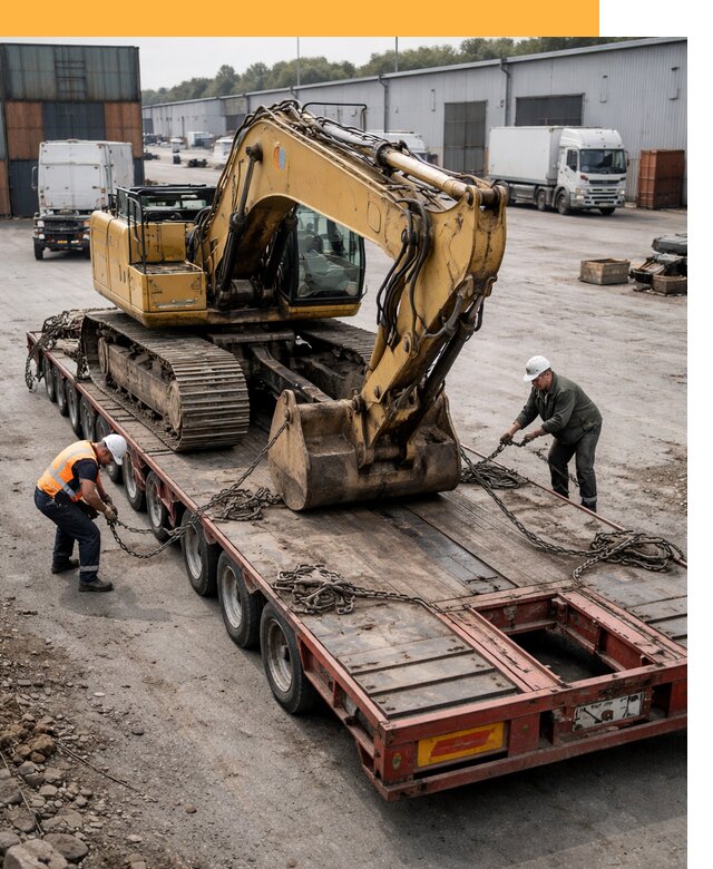 Перевозка спецтехники по России и миру от 46139 руб