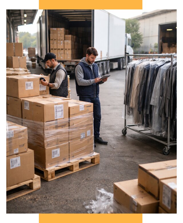 Перевозка и доставка одежды из Китая от 7690 р., СетСервис-Кчк