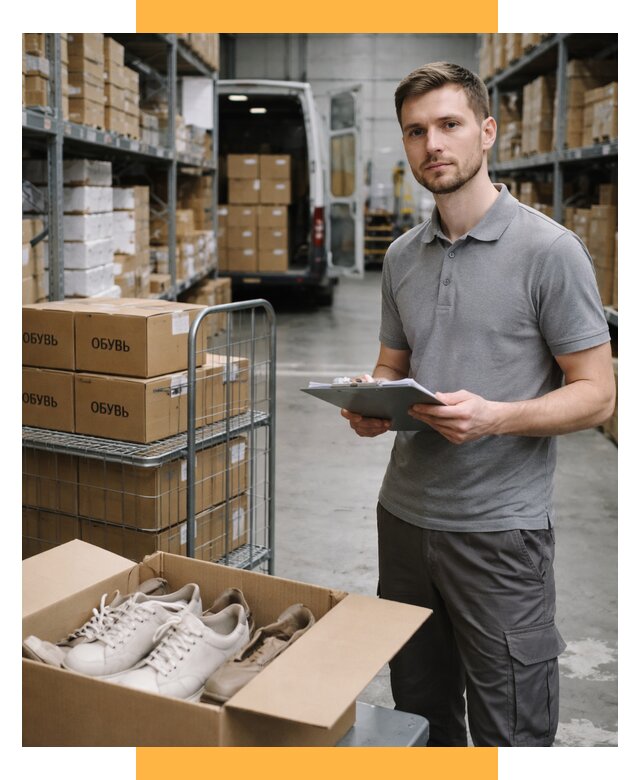 Доставка обуви из Китая и Турции от 4614 р. СетСервис-Кчк