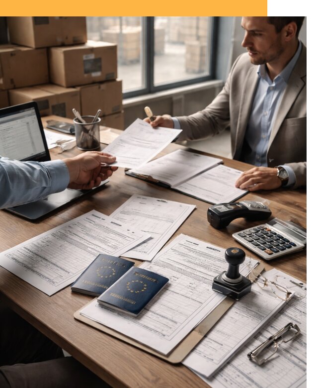 Таможенное оформление грузов из Европы от 8715 руб