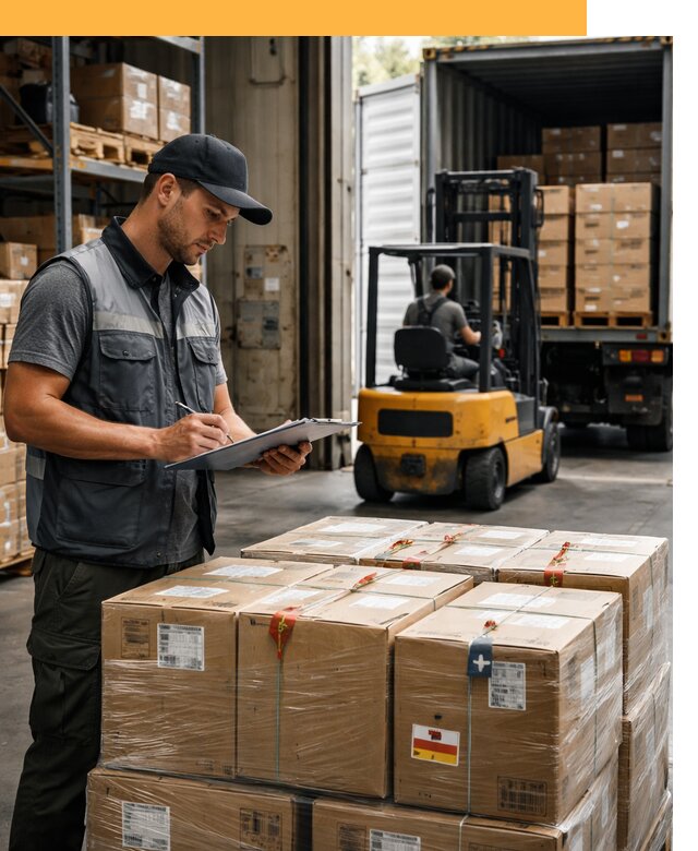 Реэкспорт товаров с таможенным оформлением и доставкой от 12304