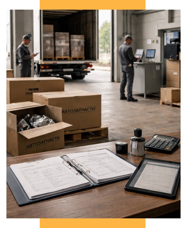 Таможенное оформление автозапчастей под ключ от 8715 р., СетСервис-Кчк