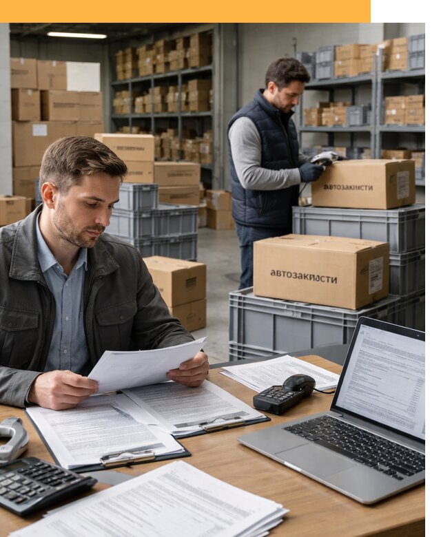 Таможенное оформление автозапчастей по выгодным тарифам от 8715