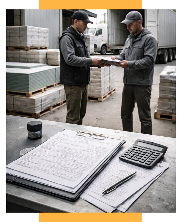 Таможенное оформление стройматериалов от 8715 р. | СетСервис-Кчк