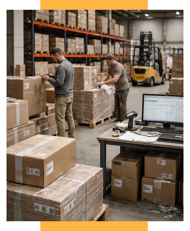 Склад консолидации в Европе от 6664 р., услуги СетСервис-Кчк